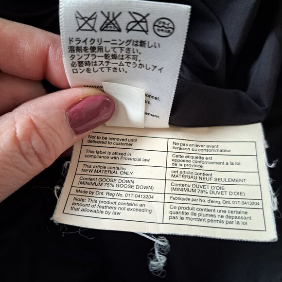 Eddie Bauer Women's Goose Down Puffer Vest Faux Fur Collar Black Size Large - Picture 4 of 8